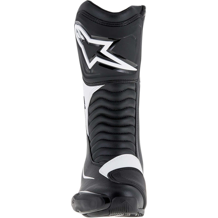 Alpinestars SMX S Boots Black/White - Front View