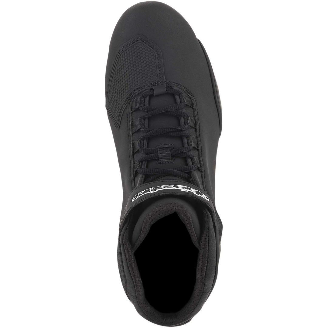 Alpinestars Sektor Shoes Black/Yellow Fluorescent - Top Down View