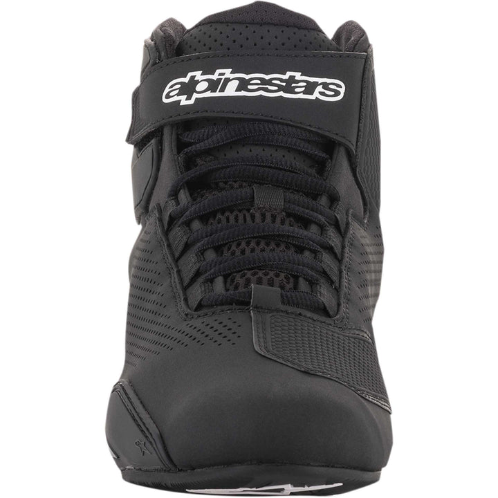 Alpinestars Sektor Vented Shoes Black - Front View