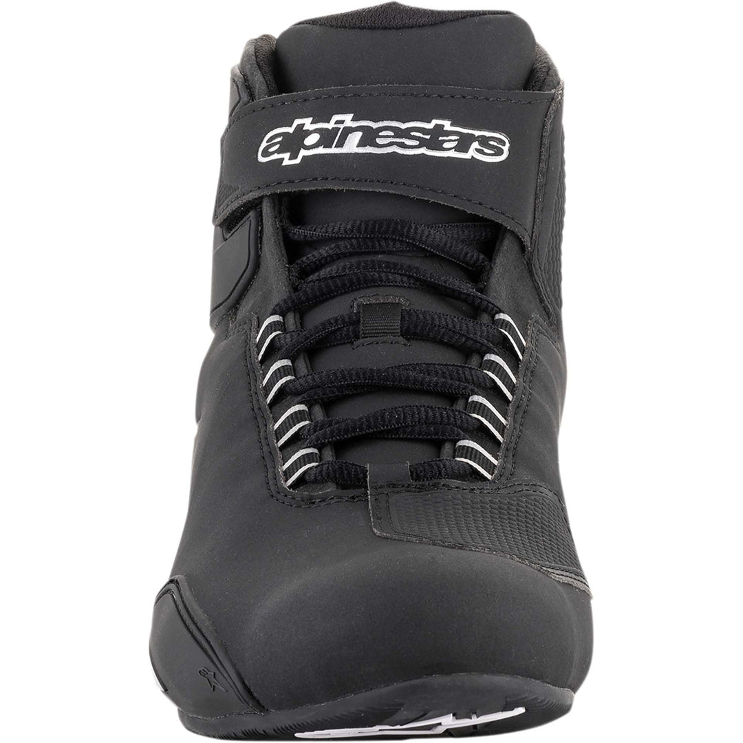Alpinestars Sektor Waterproof Shoes Black - Front View
