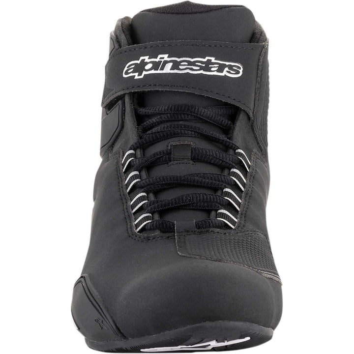 Alpinestars Sektor Waterproof Shoes Black - Front View
