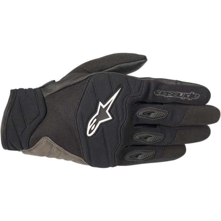 Alpinestars Shore Gloves Black - Back of Hand View