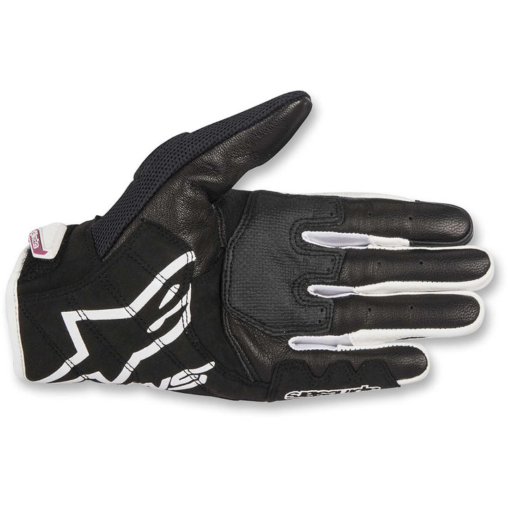 Alpinestars Stella SMX-2 Air Carbon V2 Gloves Black/White - Palm View