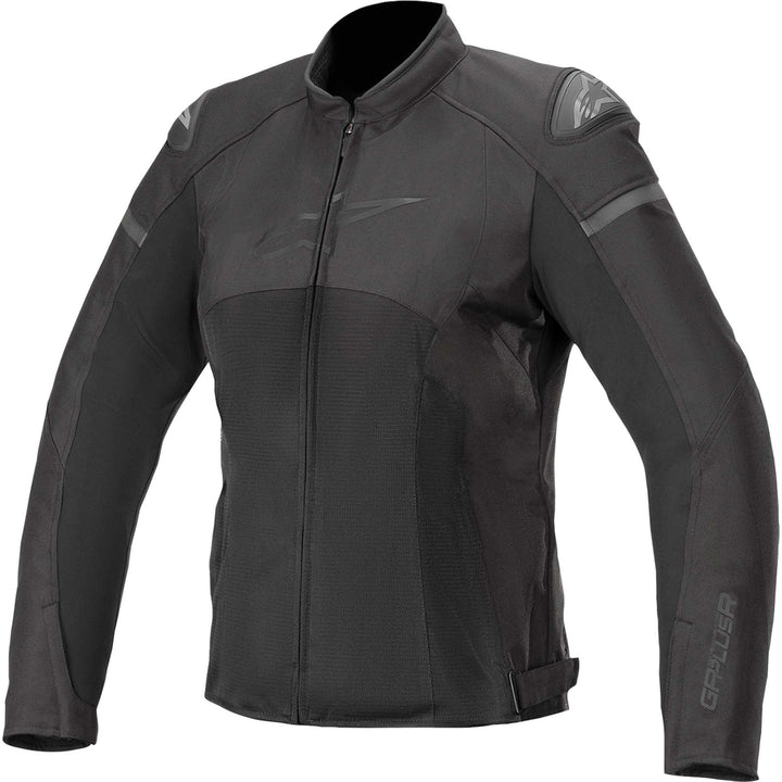 Alpinestars Stella T-GP Plus R v3 Air Jacket Black - Front View