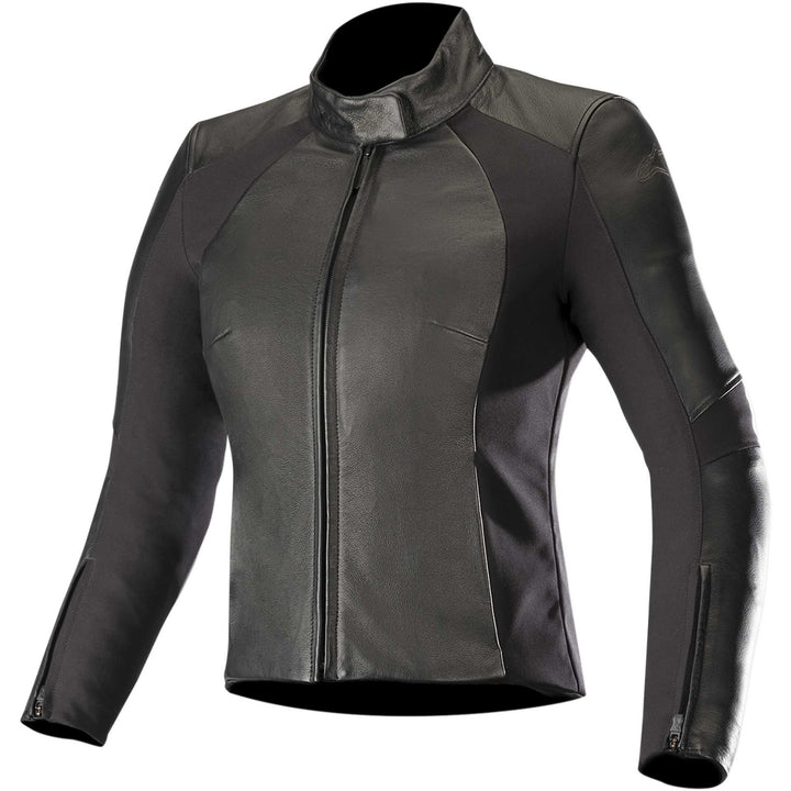 Alpinestars Stella Vika v2 Jacket Black - Front View