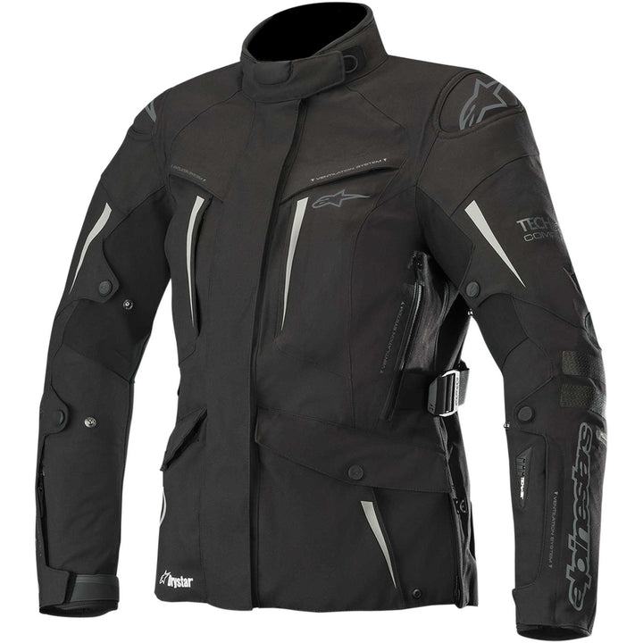 Alpinestars Stella Yaguara Drystar® Jacket Black/Anthracite - Front View