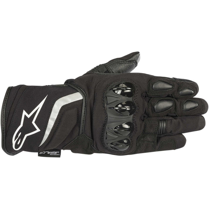 Alpinestars T-SP W Drystar® Gloves Black - Back of Hand View