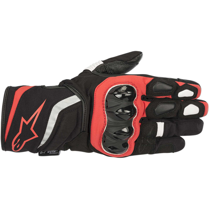 Alpinestars T-SP W Drystar® Gloves Black/Red - Back of Hand View