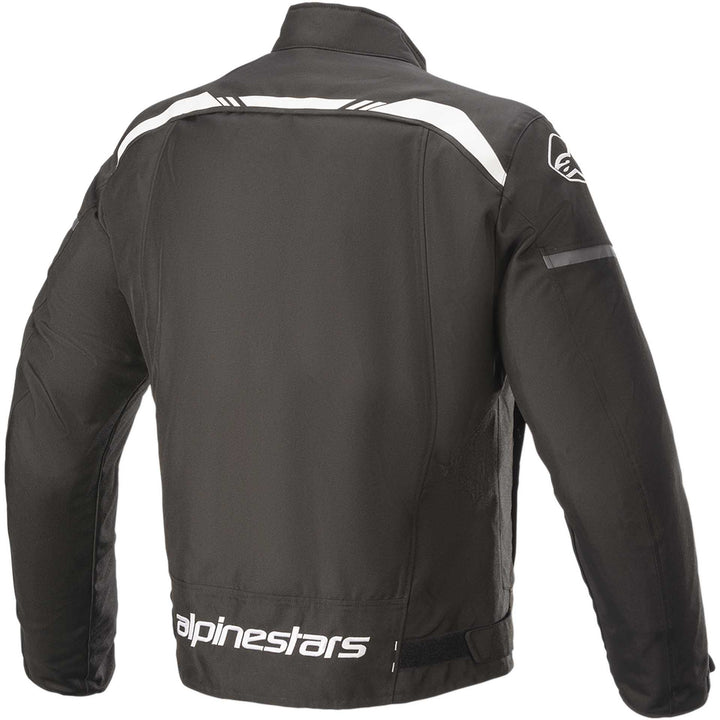 Alpinestars T-SPS Waterproof Jacket Black/Yellow - Rear View