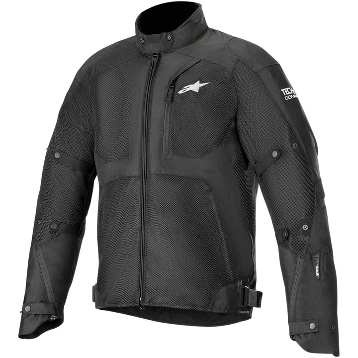 Alpinestars Tailwind Air Waterproof Jacket Black - Front View