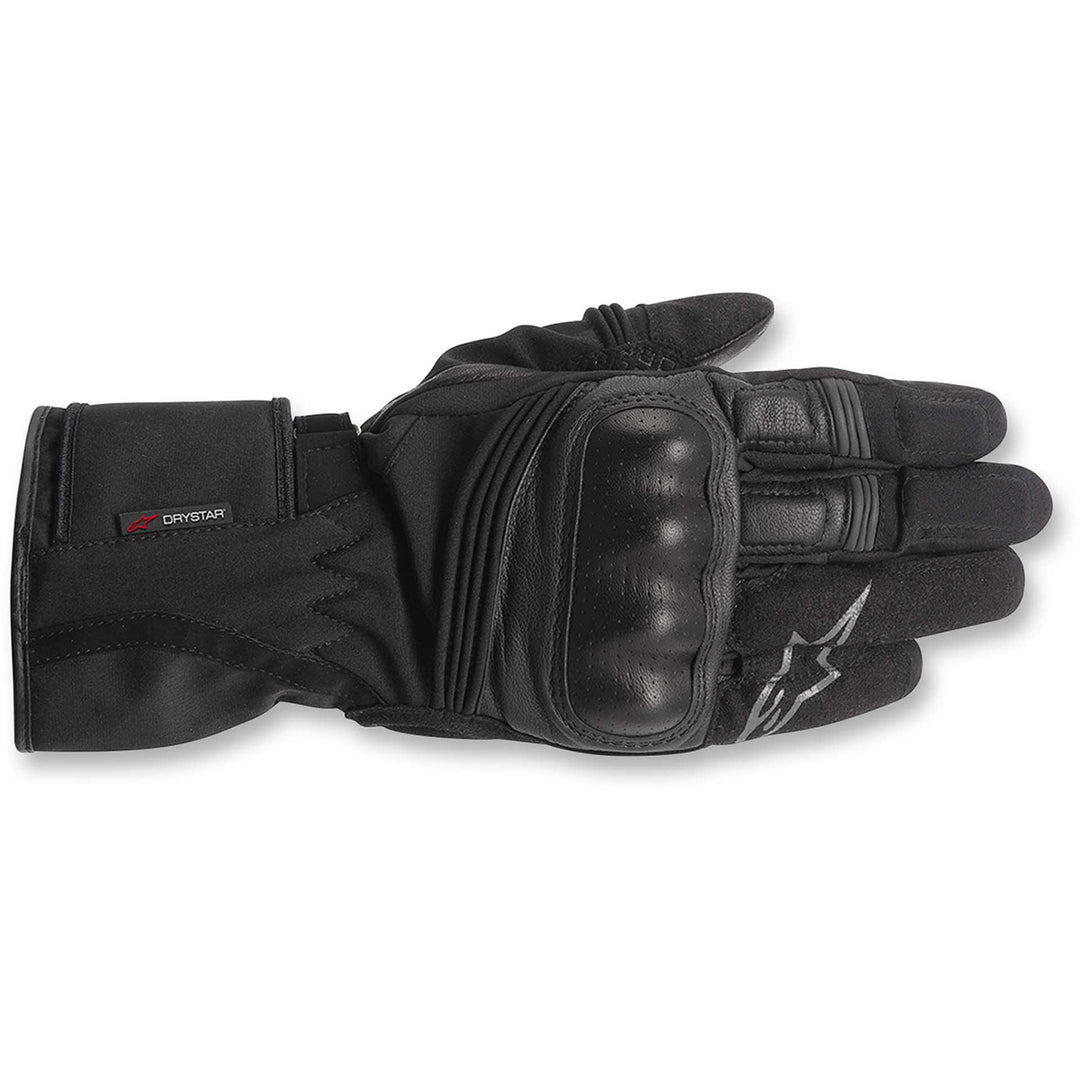 Alpinestars Valparaiso Drystar® Gloves Black - Back of Hand View