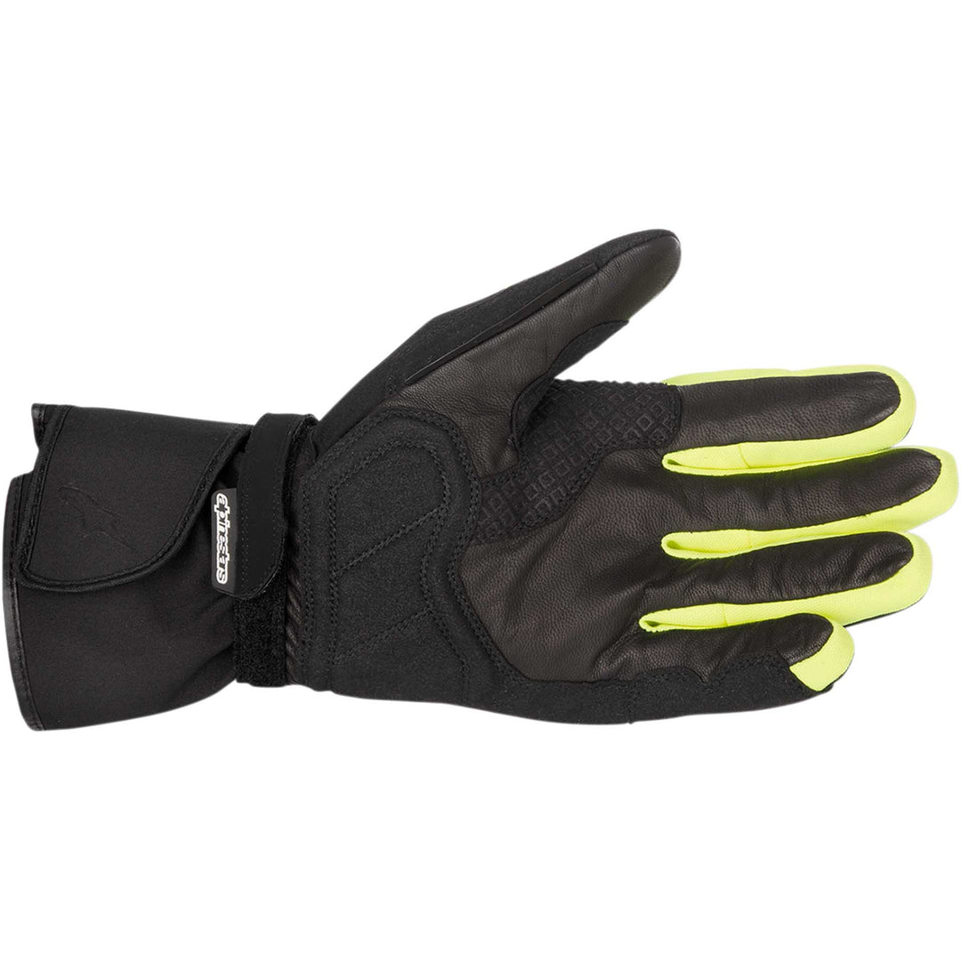 Alpinestars Valparaiso Drystar® Gloves Black/Yellow - Palm View