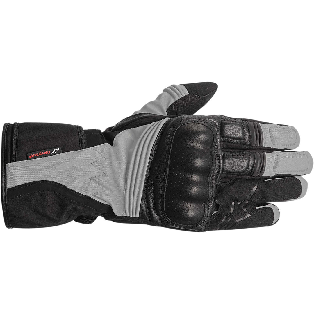 Alpinestars Valparaiso Drystar® Gloves Gray/Black - Back of Hand View