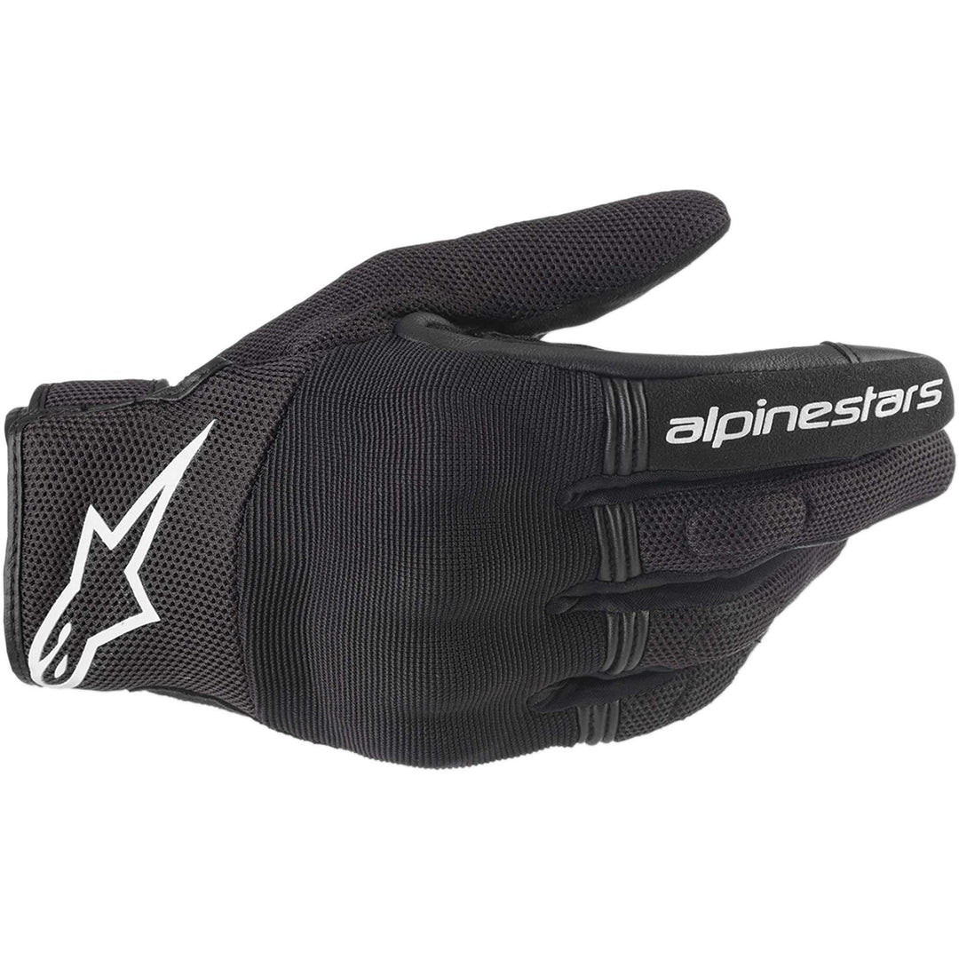 Alpinestars Stella Copper Gloves Black/White - Back of Hand View