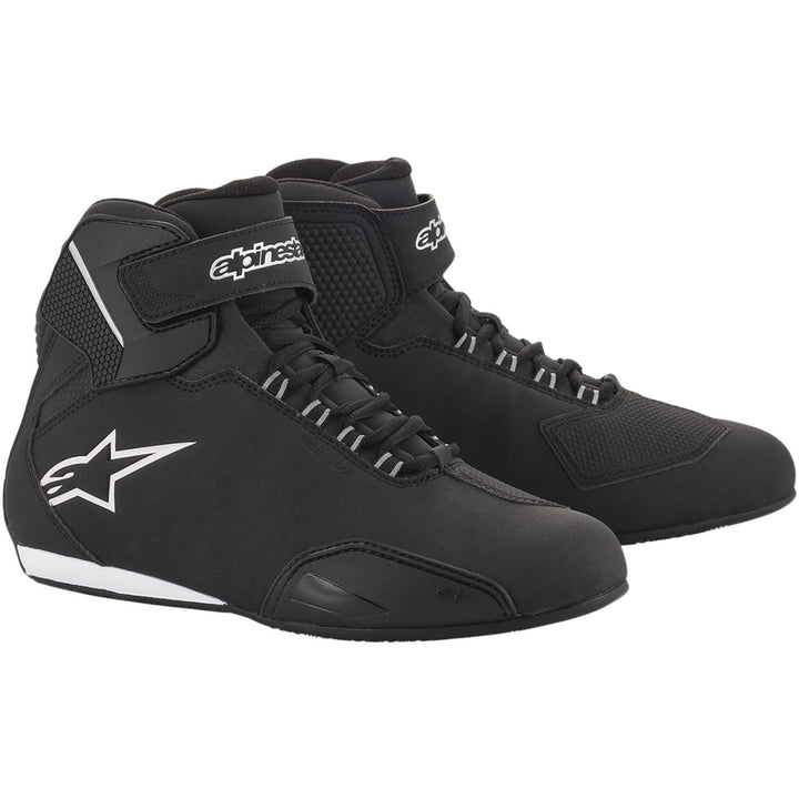 Alpinestars Women's Sektor Shoes Black - Front Side View of Pair