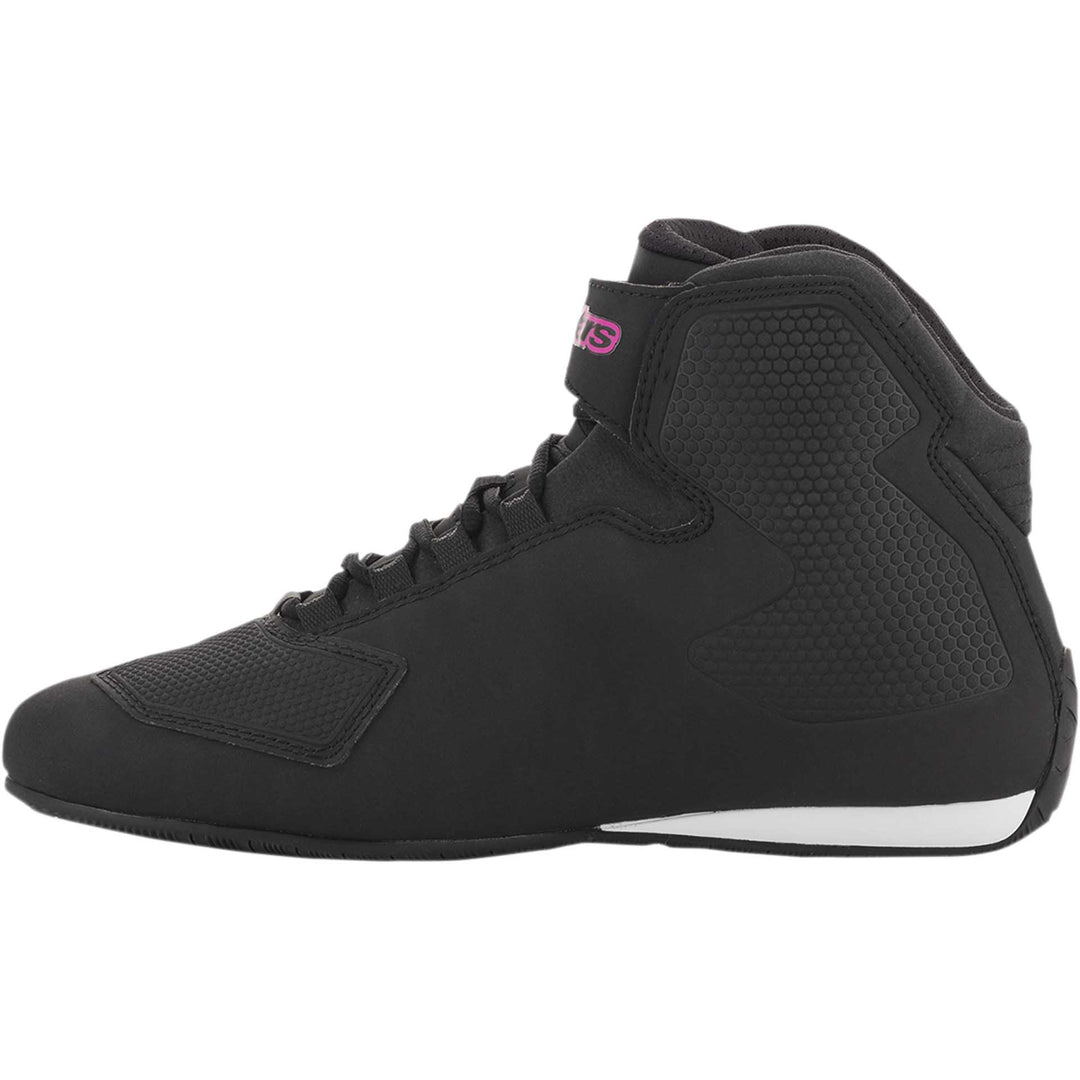 Alpinestars Women's Sektor Shoes Black/Pink - Inner Side View