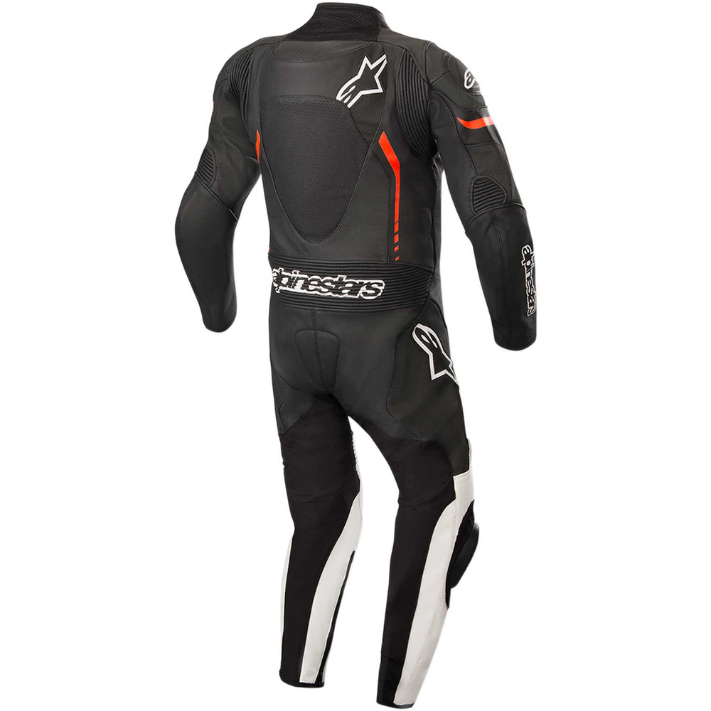 Alpinestars Youth GP Plus 1-Piece Leather Suit Black/White/Red - Rear View