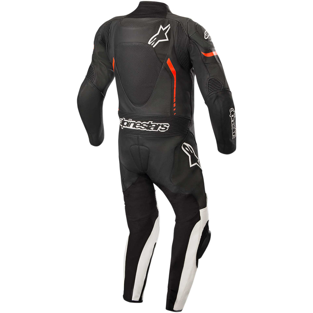 Alpinestars Youth GP Plus 1-Piece Leather Suit Black/White/Red - Rear View