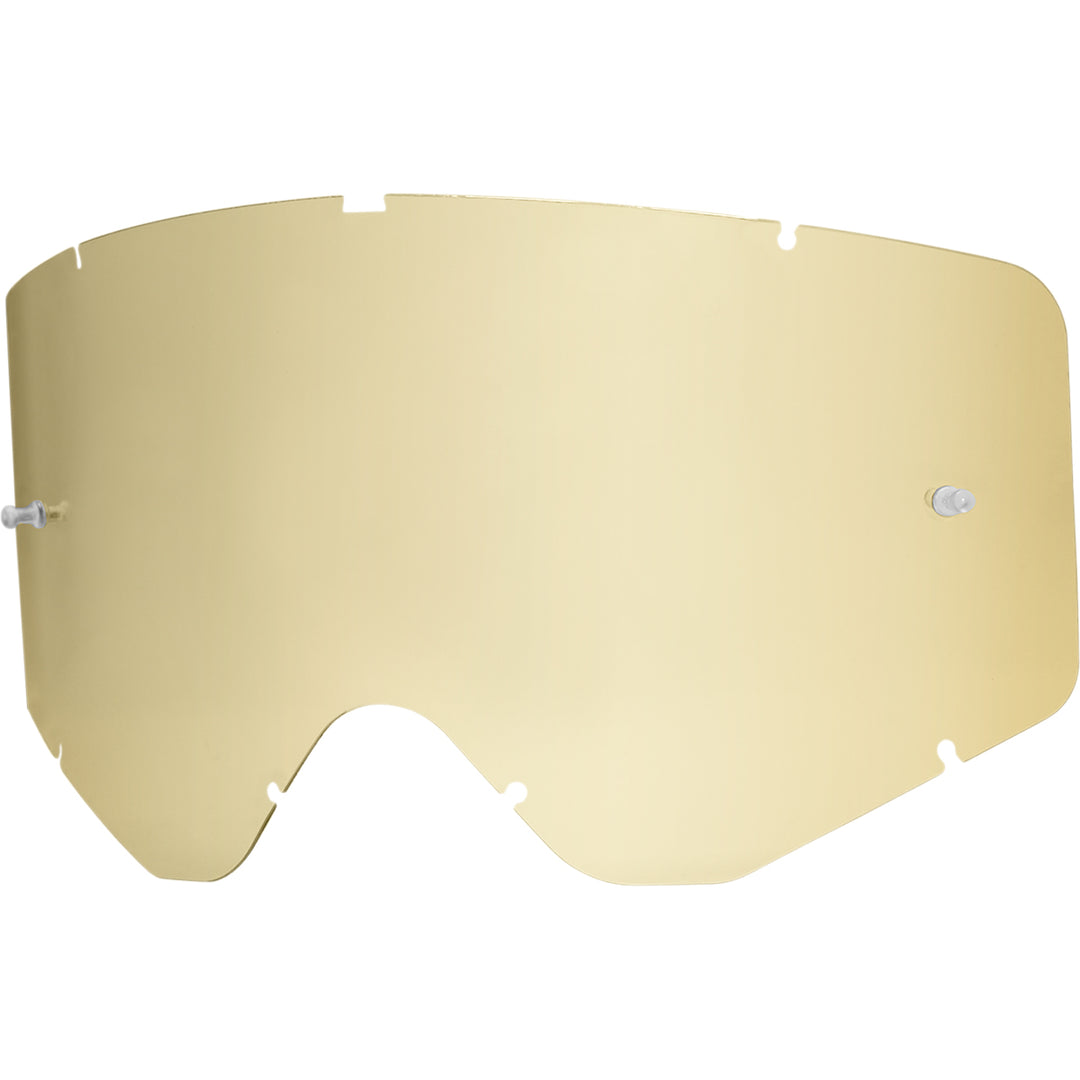 ICON Airflite Goggle Lens Gold - Front Side View