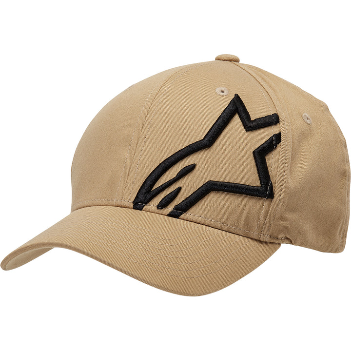 Alpinestars Corp Shift 2 Curved Brim Hat Sand/Black - Front Side View