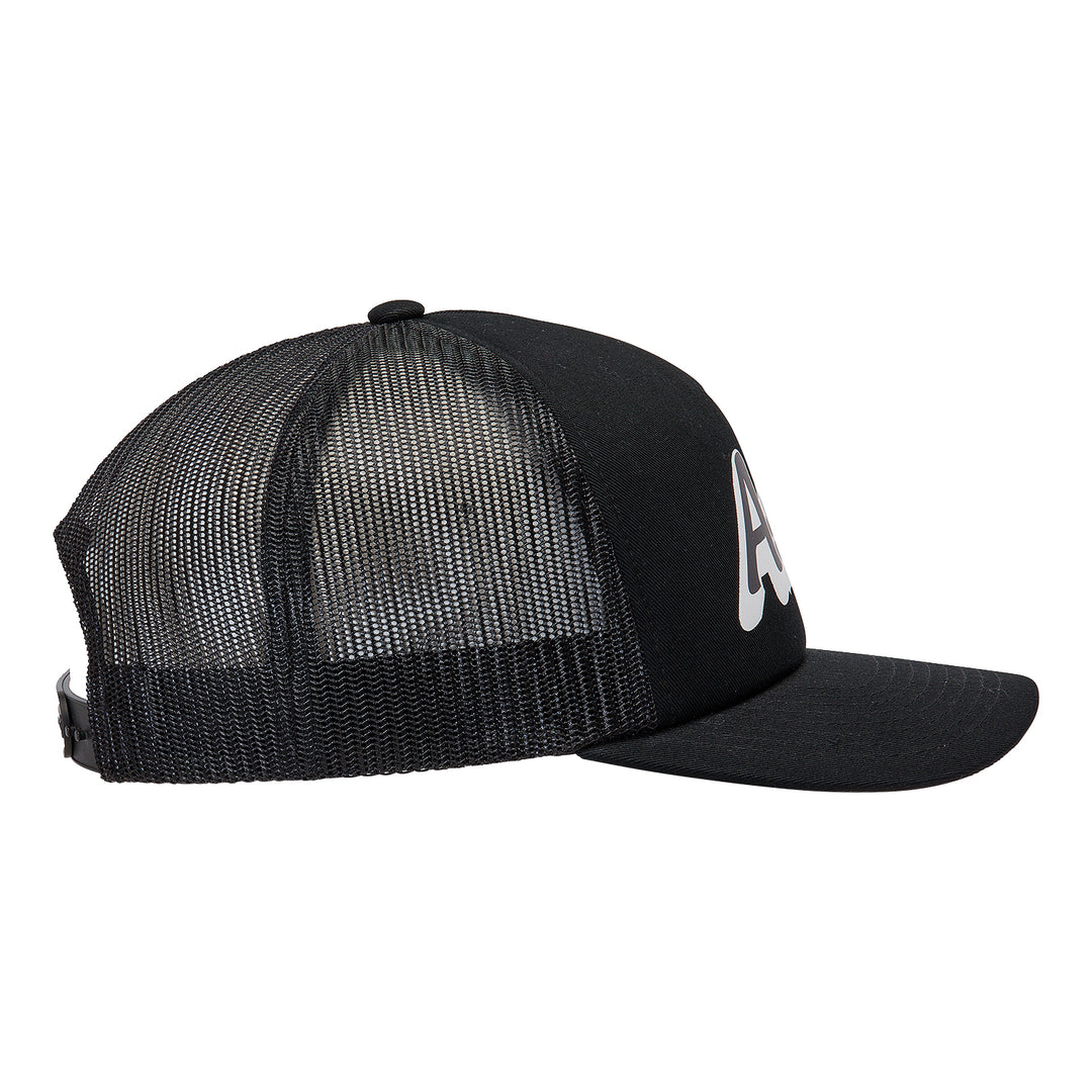 Alpinestars Delivery Trucker Hat Black/Black - Right Side View