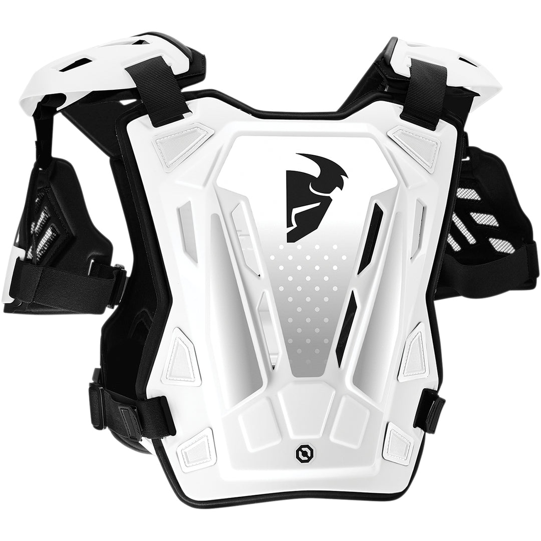 THOR Guardian Roost Deflector White - Rear View
