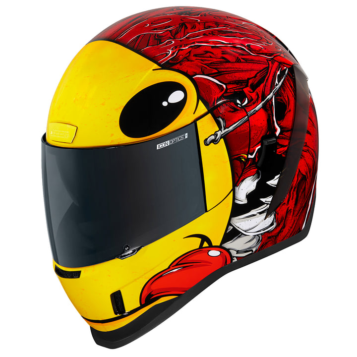 ICON Airform™ Brozak MIPS® Helmet Red - Front Left Side View