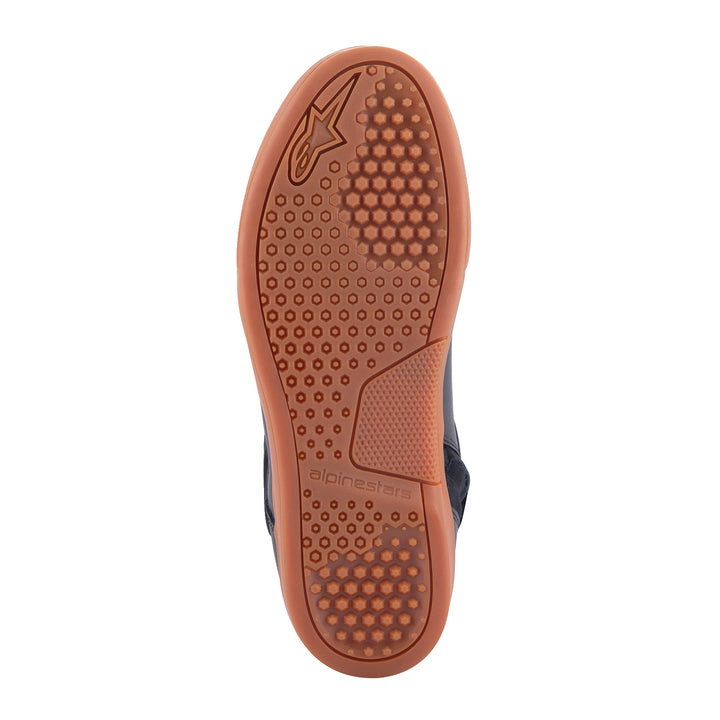 Alpinestars Chrome Waterproof Shoes Black/Brown - Sole View