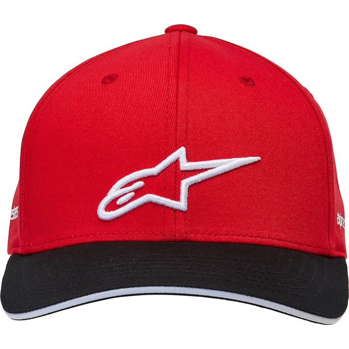 Alpinestars Rostrum Hat Red/Black - Front View