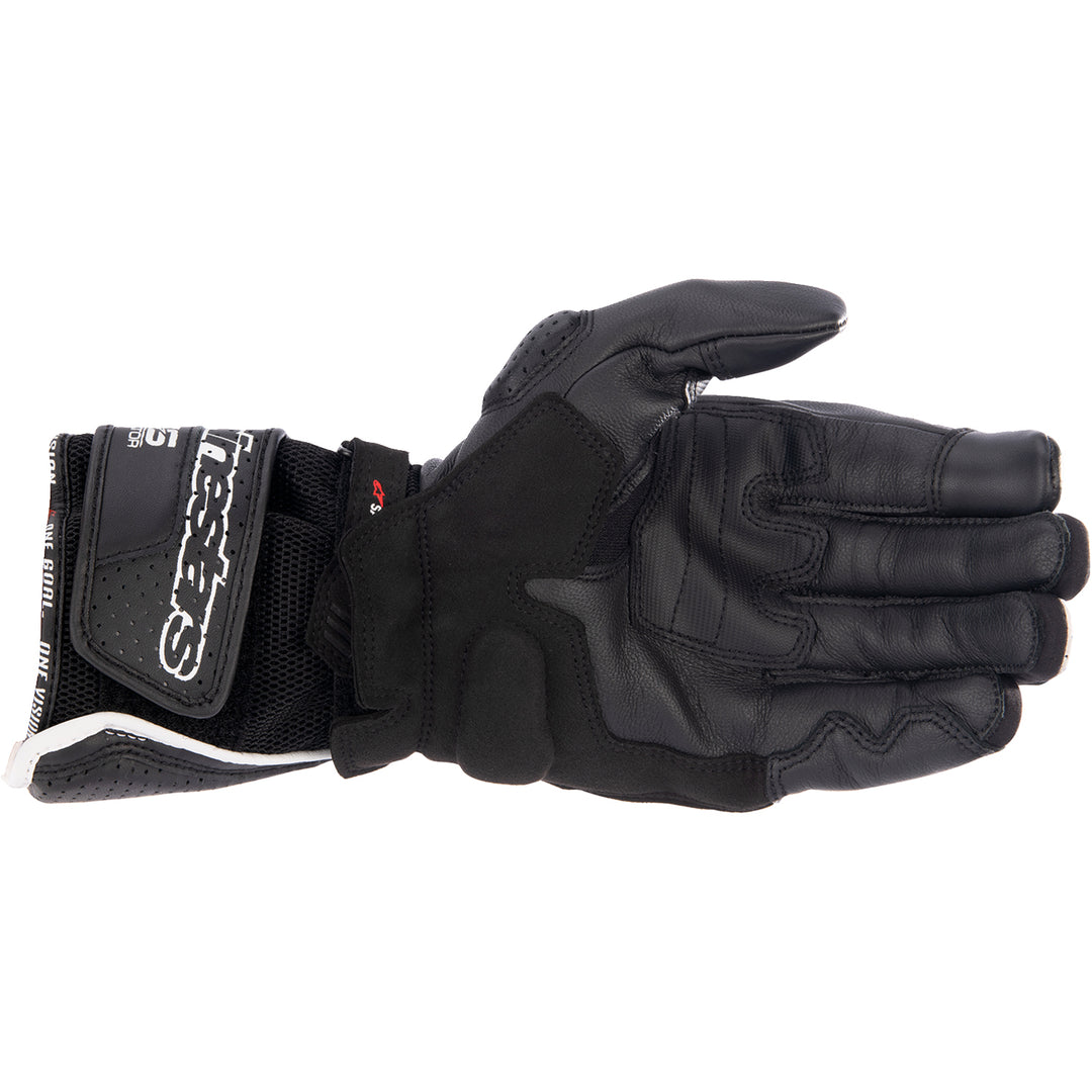 Alpinestars SP-8 V3 Air Gloves Black/White/Bright Red - Palm View