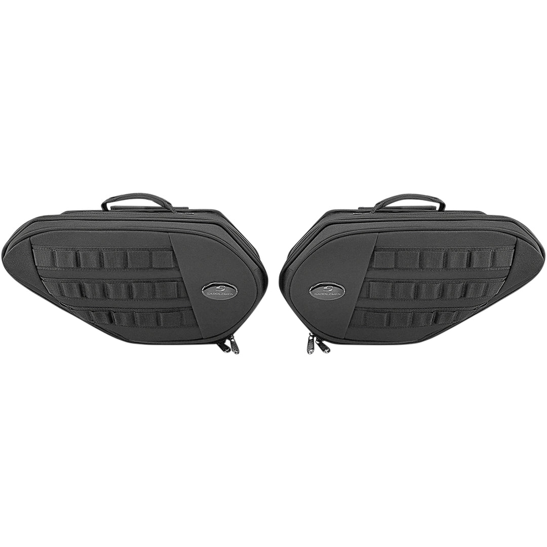 SADDLEMEN Tactical Saddlebag - Side View of Pair