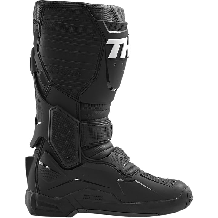 THOR Radial MX Boots Black - Inner Side View