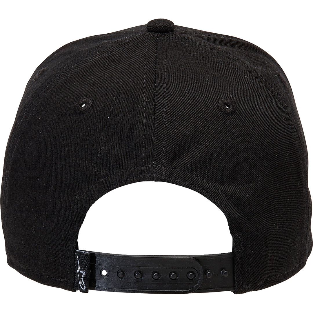 Alpinestars Corp Snap 2 Hat Black/Warm Red - Rear View