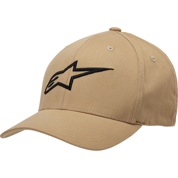 Alpinestars Ageless Curve Hat Sand/Black - Front Side View