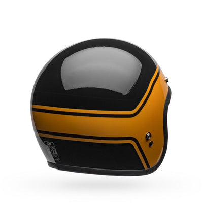 Bell Custom 500 Motorcycle Cruiser Helmet Streak Gloss Black/Gold