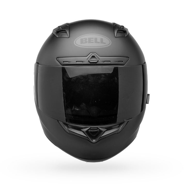 Bell Qualifier DLX Blackout Helmet - Front View
