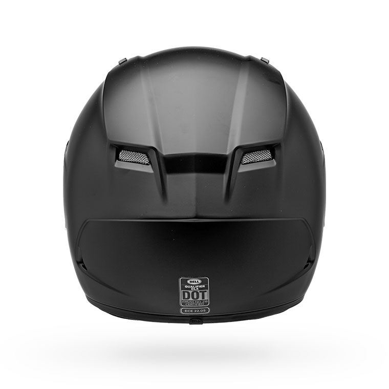 Bell Qualifier DLX Blackout Helmet - Rear View