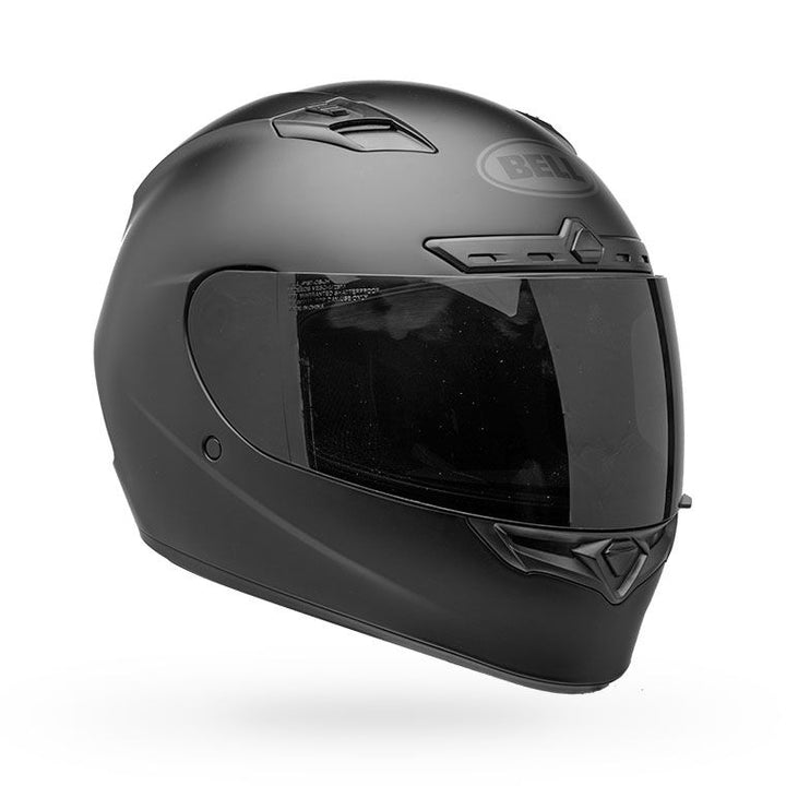 Bell Qualifier DLX Blackout Helmet - Front Right Side View