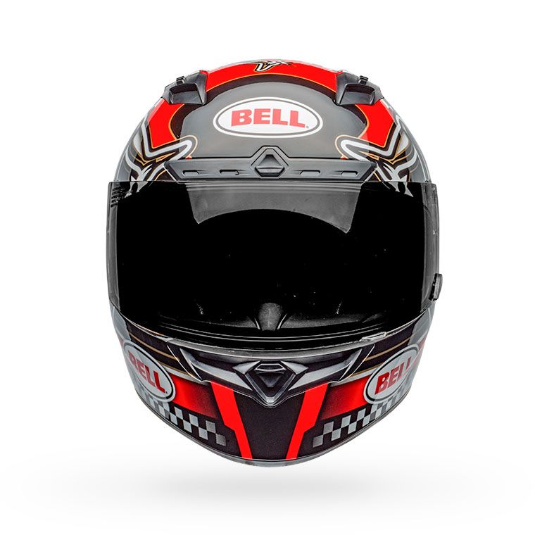 Bell Qualifier DLX MIPS Motorcycle Street Helmet Isle of Man 2020 Gloss Red/Black/White