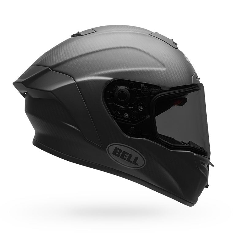Bell Race Star Flex DLX Motorcycle Street Helmet Matte Black - Right Side View
