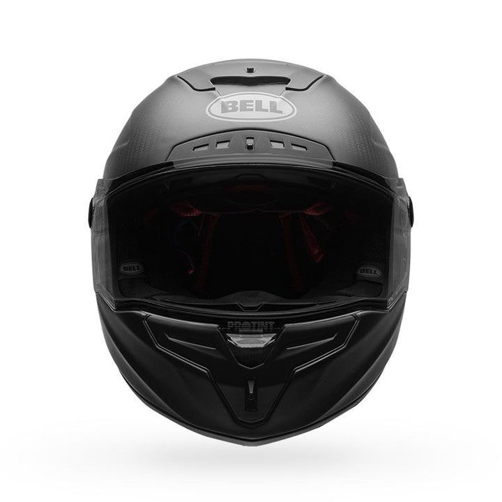 Bell Race Star Flex DLX Motorcycle Street Helmet Matte Black - Front View