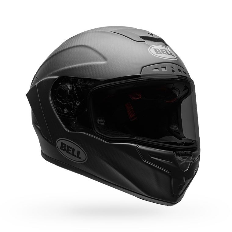 Bell Race Star Flex DLX Motorcycle Street Helmet Matte Black - Front Right Side View