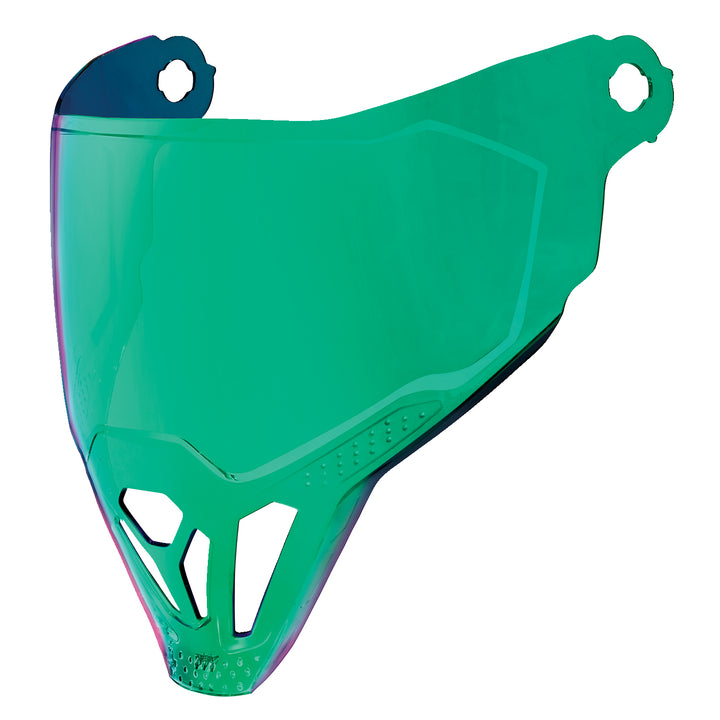 ICON Airflite™ Helmet 22.06 ForceShield™ RST Green - Front Side View