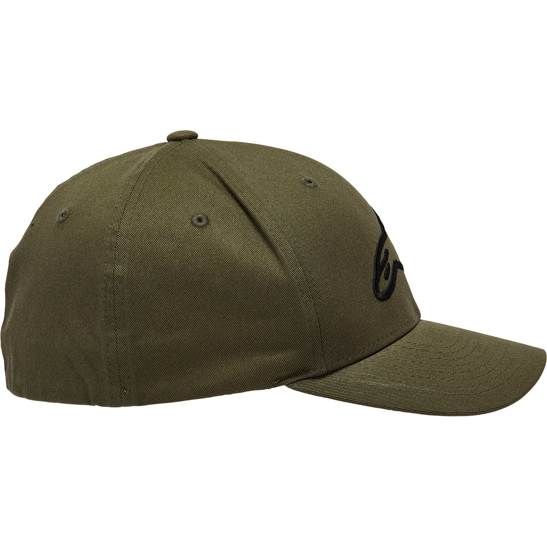 Alpinestars Ageless Curve Hat Military/Black - Right Side View