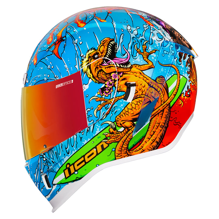 ICON Airform™ Dino Fury Helmet - Left Side View