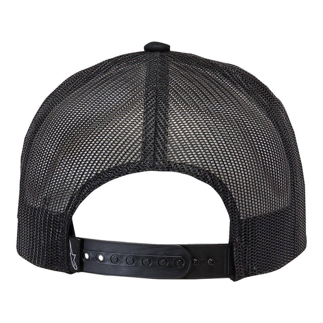 Alpinestars Delivery Trucker Hat White/Black - Rear View