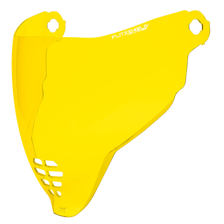 ICON Airflite™ Helmet 22.06 FliteShield™ Yellow - Front Side View