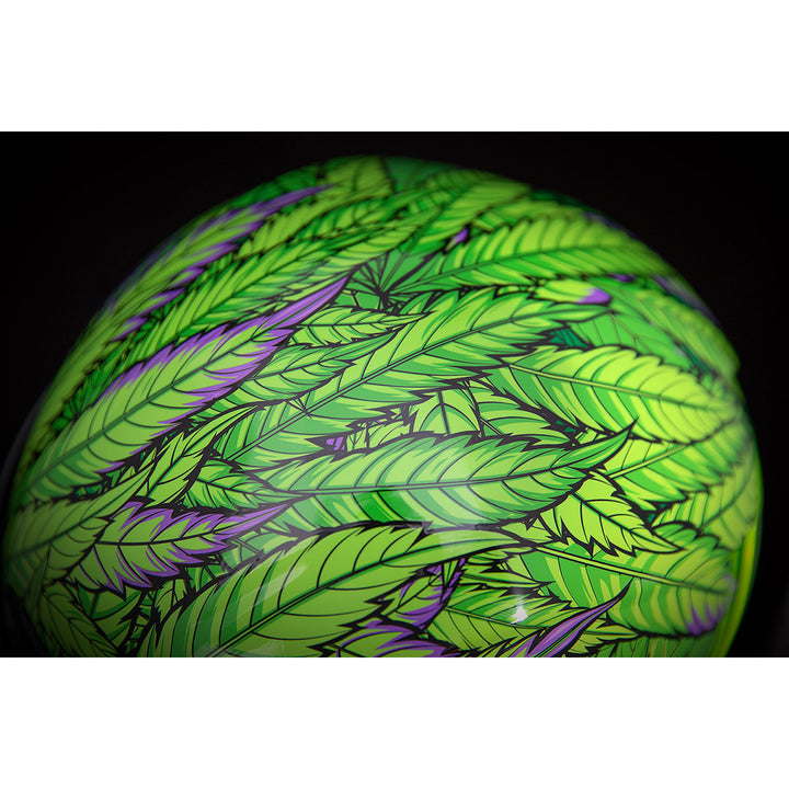 ICON Airform™ Ritemind Glow™ Helmet Green - Close-Up of Top Details