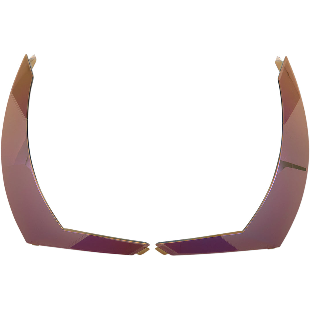 ICON Airform™ Helmet Rear Spoiler RST Purple - Top View of Pair