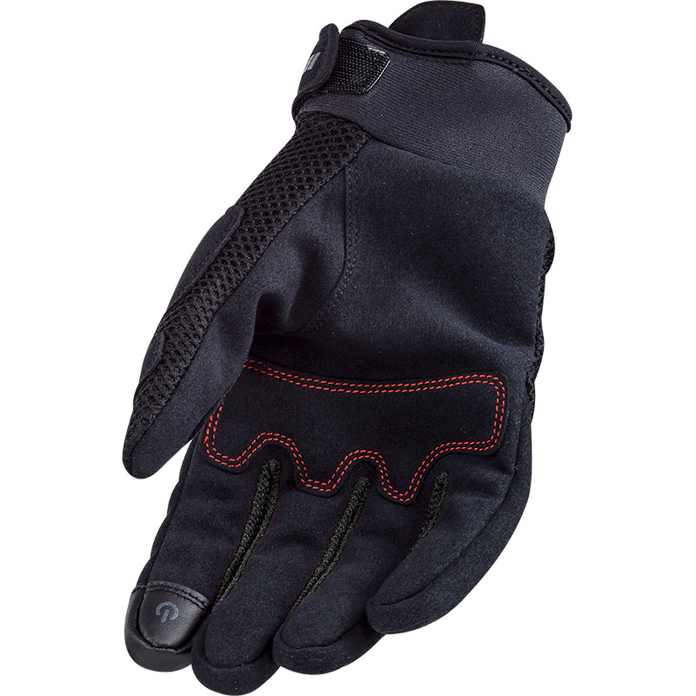 LS2 Helmets Cool Men's Motorcycle Glove Black - Palm View